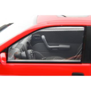 Fiat Punto GT 1400 2° serie 1996 Rosso Laudoracing 1:18 Resinemodell (Türen, Motorhaube... nicht zu öffnen!)